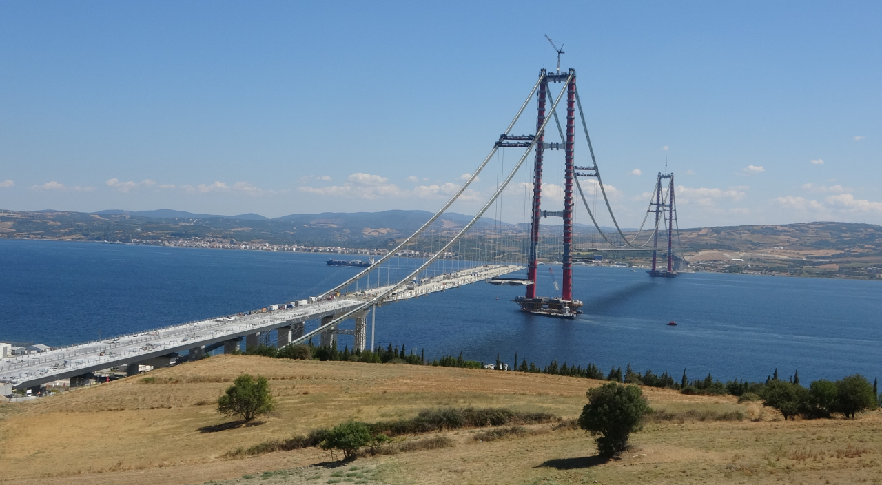1915 Çanakkale Köprüsü’nde sona yaklaşıldı!